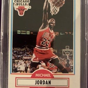 1990 Fleer 26 Michael Jordan Chicago Bulls card